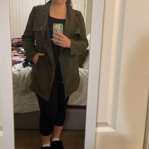 Michael Kors L army green jacket light weight